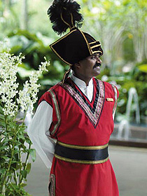 Hotel doorman costume
